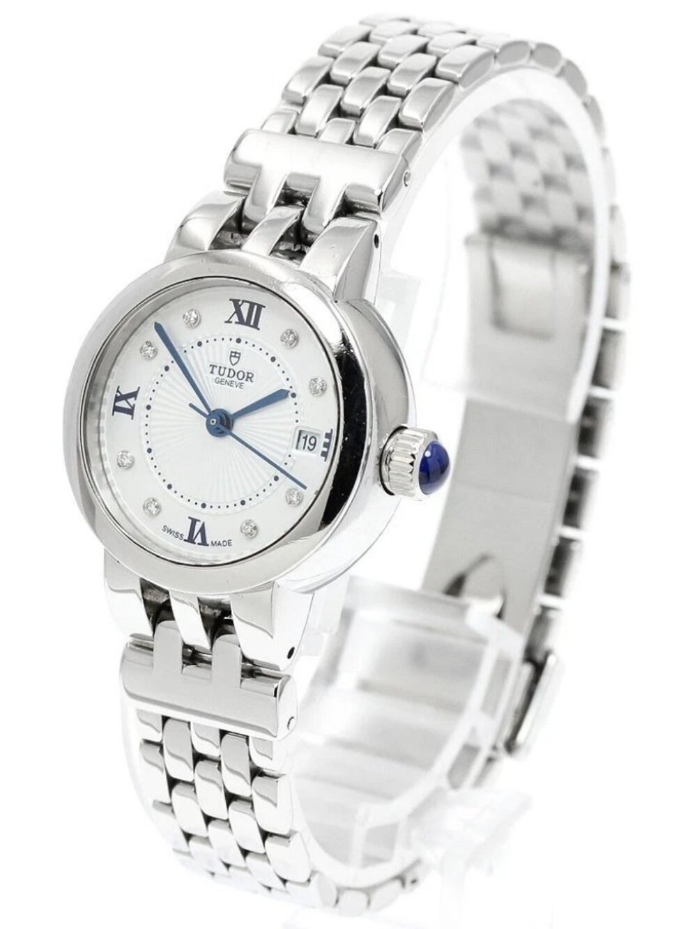 TUDOR Claire de Rose 35200 4P Diamond Date Automatic Ladies Watch_955772